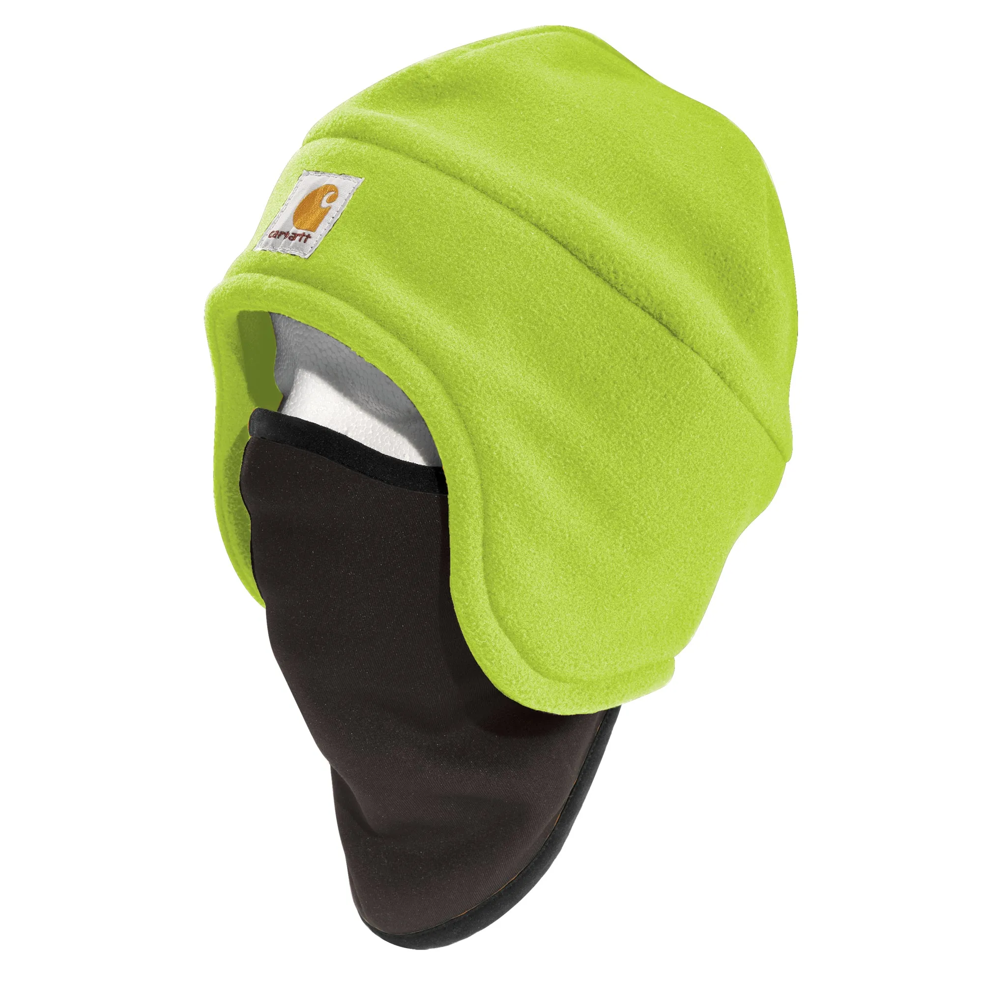 100795 - HIGH-VISIBILITY COLOUR ENHANCED FLEECE 2-IN-1 HAT