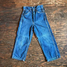 1940s Ed Kentucky Denim Capris