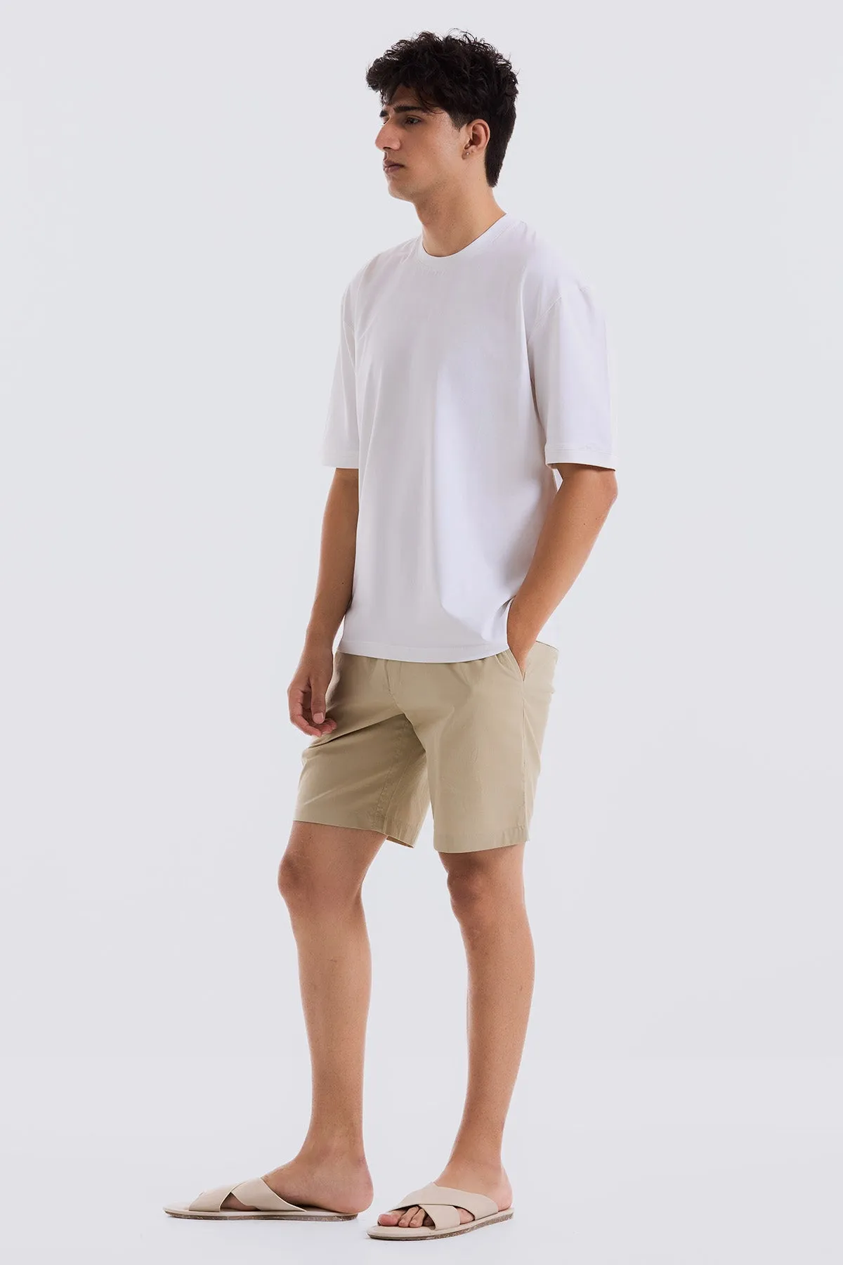 Air Beige Shorts