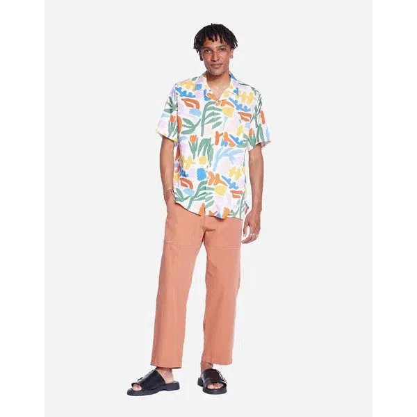 Aloha Garden - Loose Fit Hawaii Hemd mit Allover Print