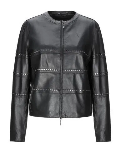 Armani Jeans Women Jacket Black 6 UK