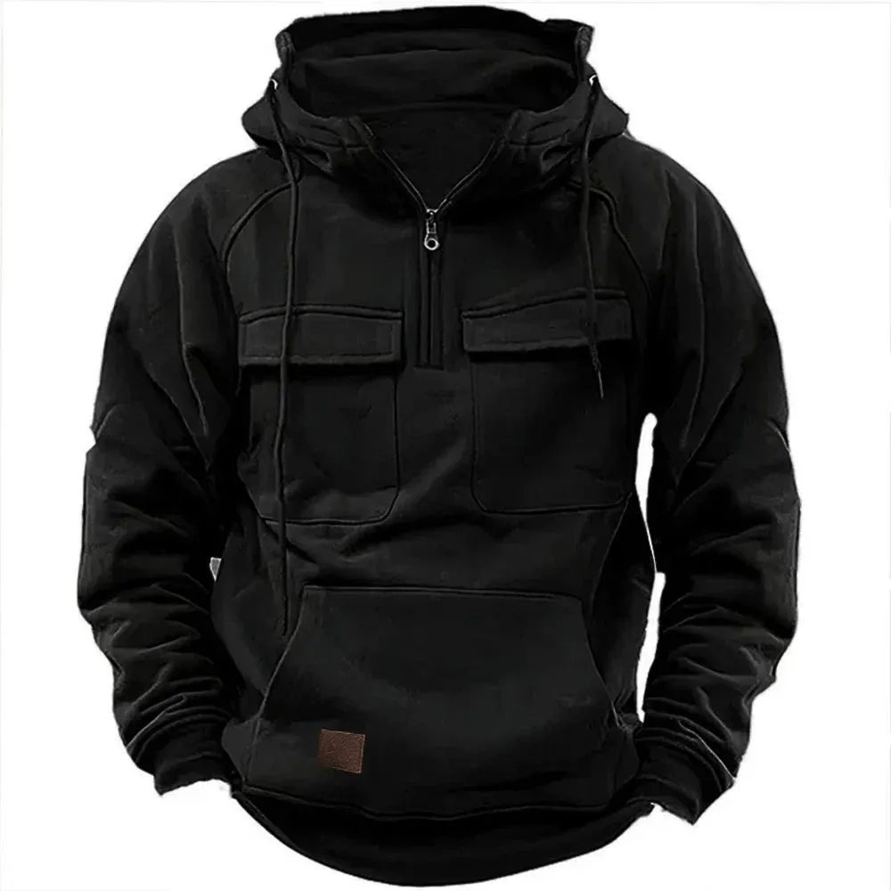 Artem™ | Casual Solid Color Hooded Sweatshirt