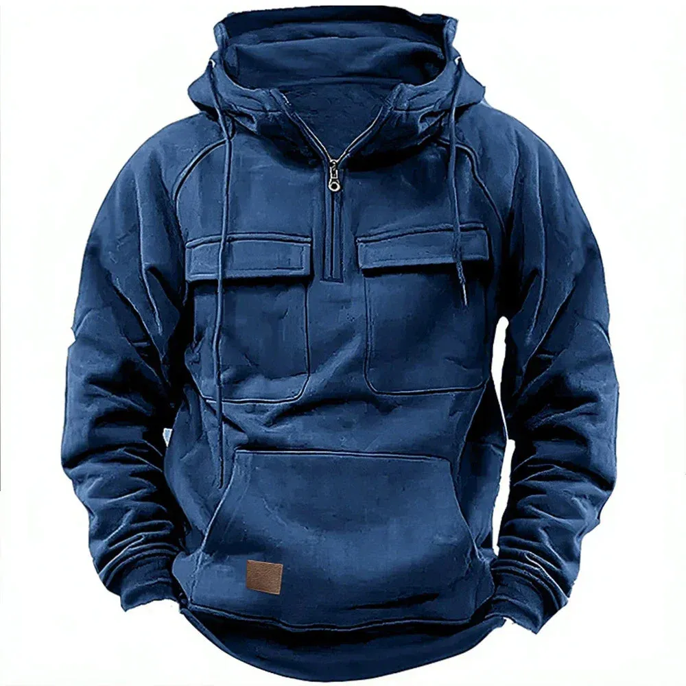 Artem™ | Casual Solid Color Hooded Sweatshirt