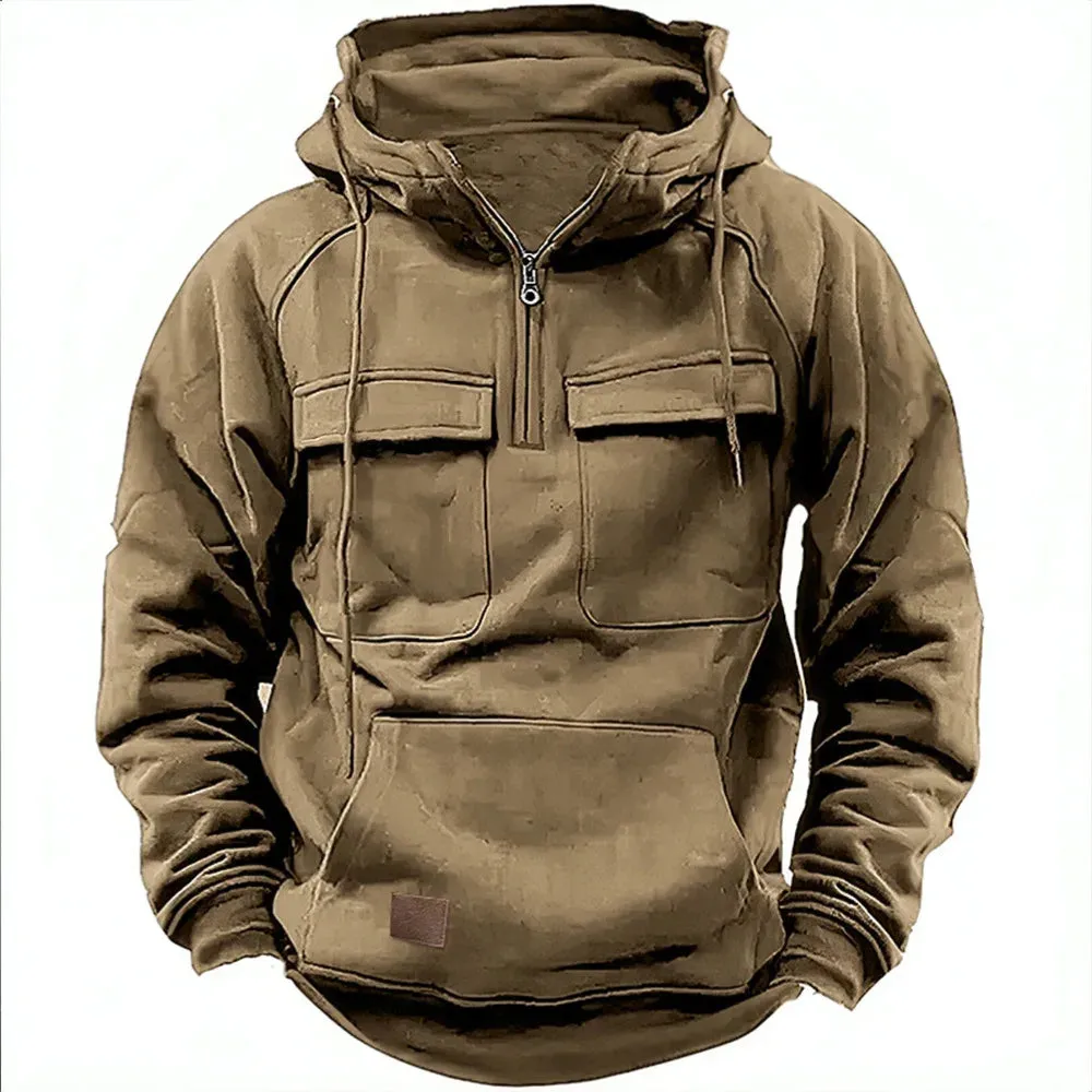 Artem™ | Casual Solid Color Hooded Sweatshirt