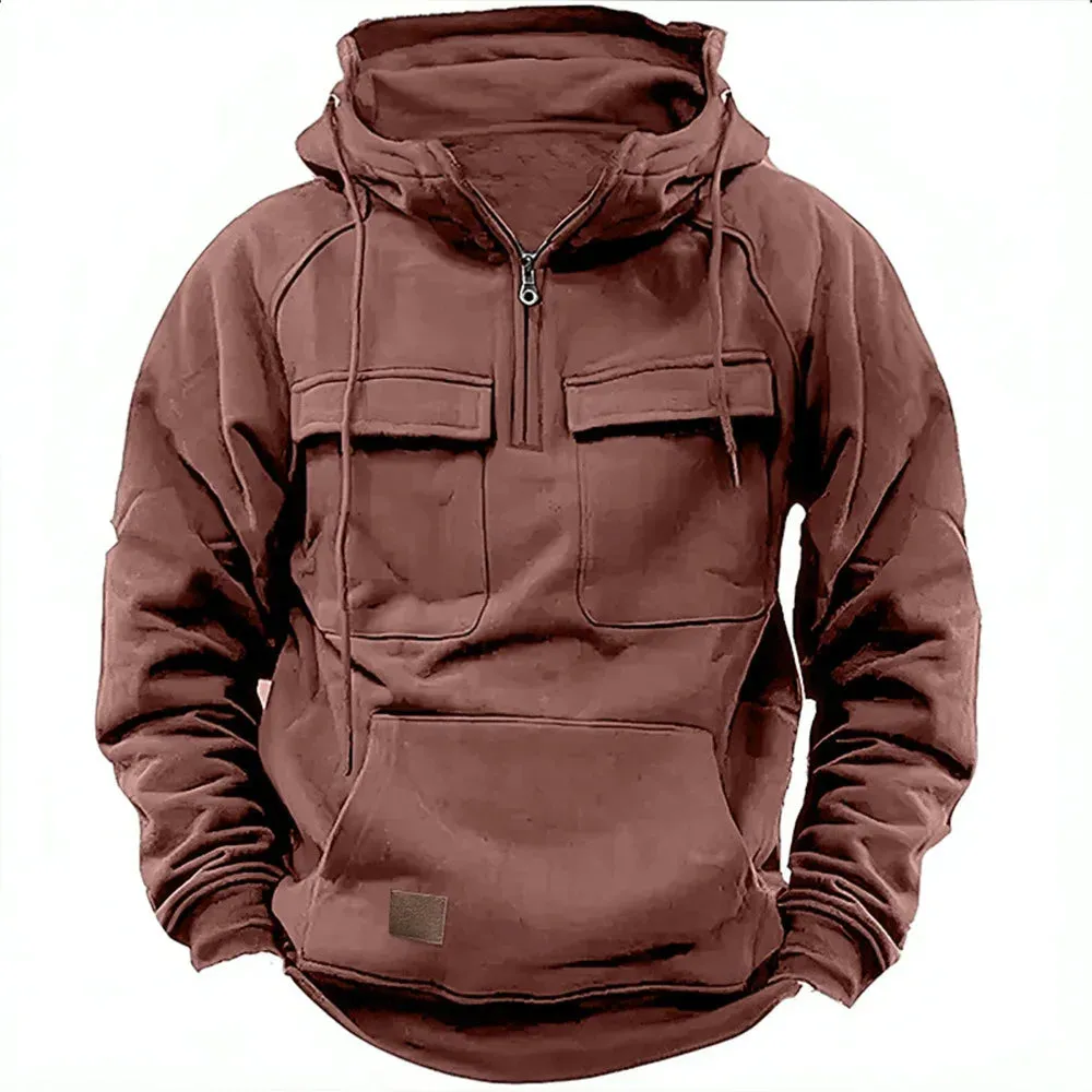 Artem™ | Casual Solid Color Hooded Sweatshirt