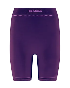 Ashluxe Female Active Biker Shorts - Purple