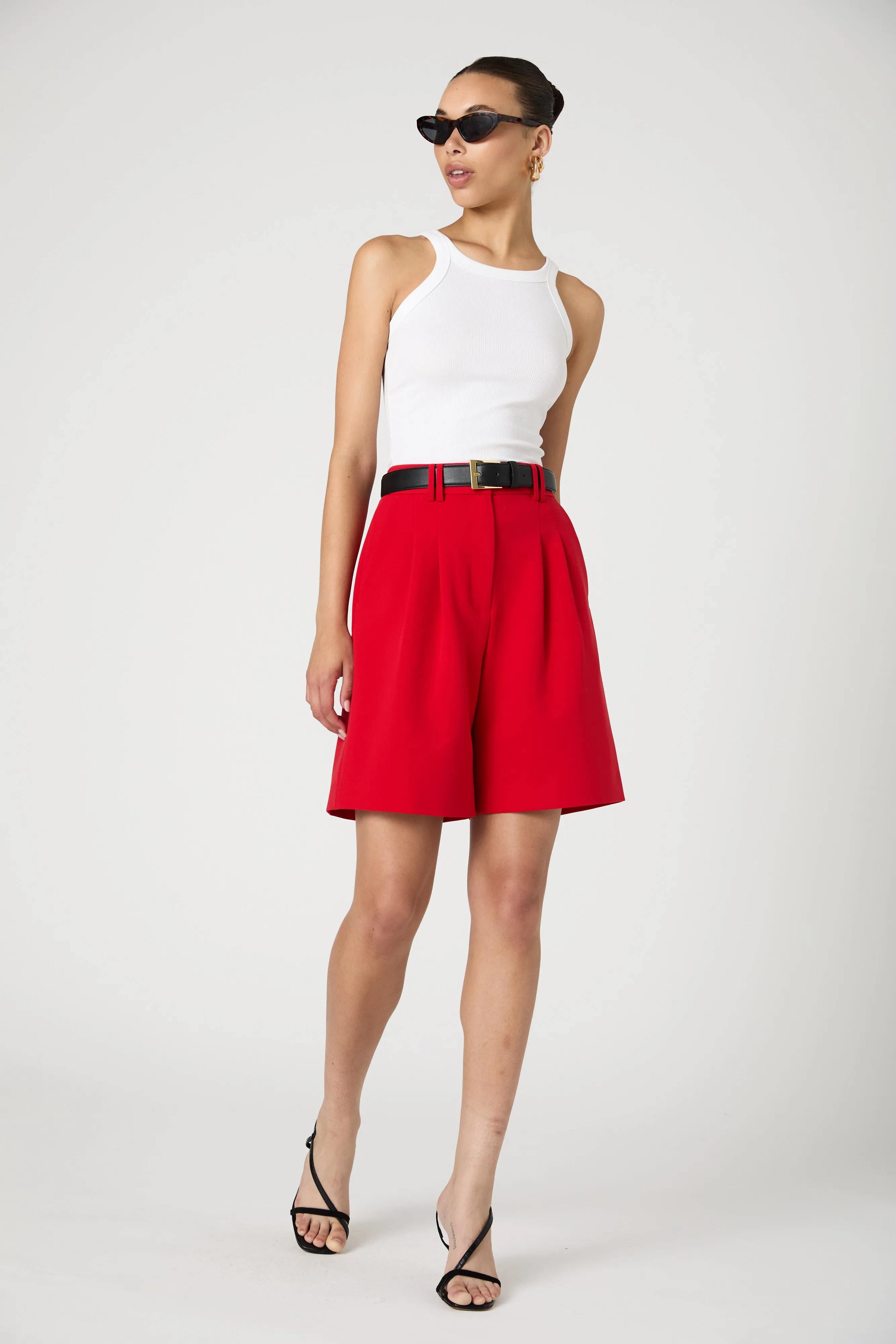 Azra Twill Bermuda Short