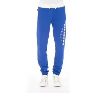 Baldinini Trend Blue Cotton Men Pants