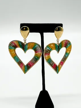 Basket Love Earrings