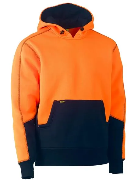 Bisley Hi Vis Fleece Hoodie Pullover (BK6619)