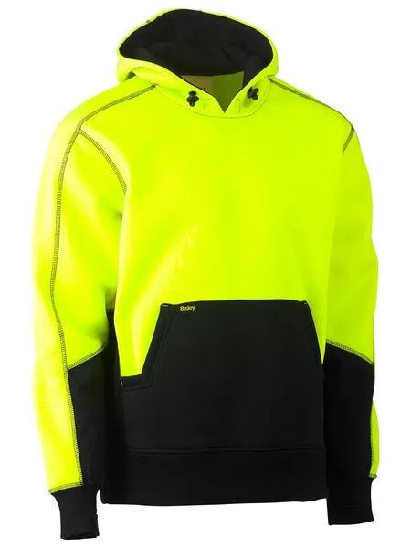 Bisley Hi Vis Fleece Hoodie Pullover (BK6619)