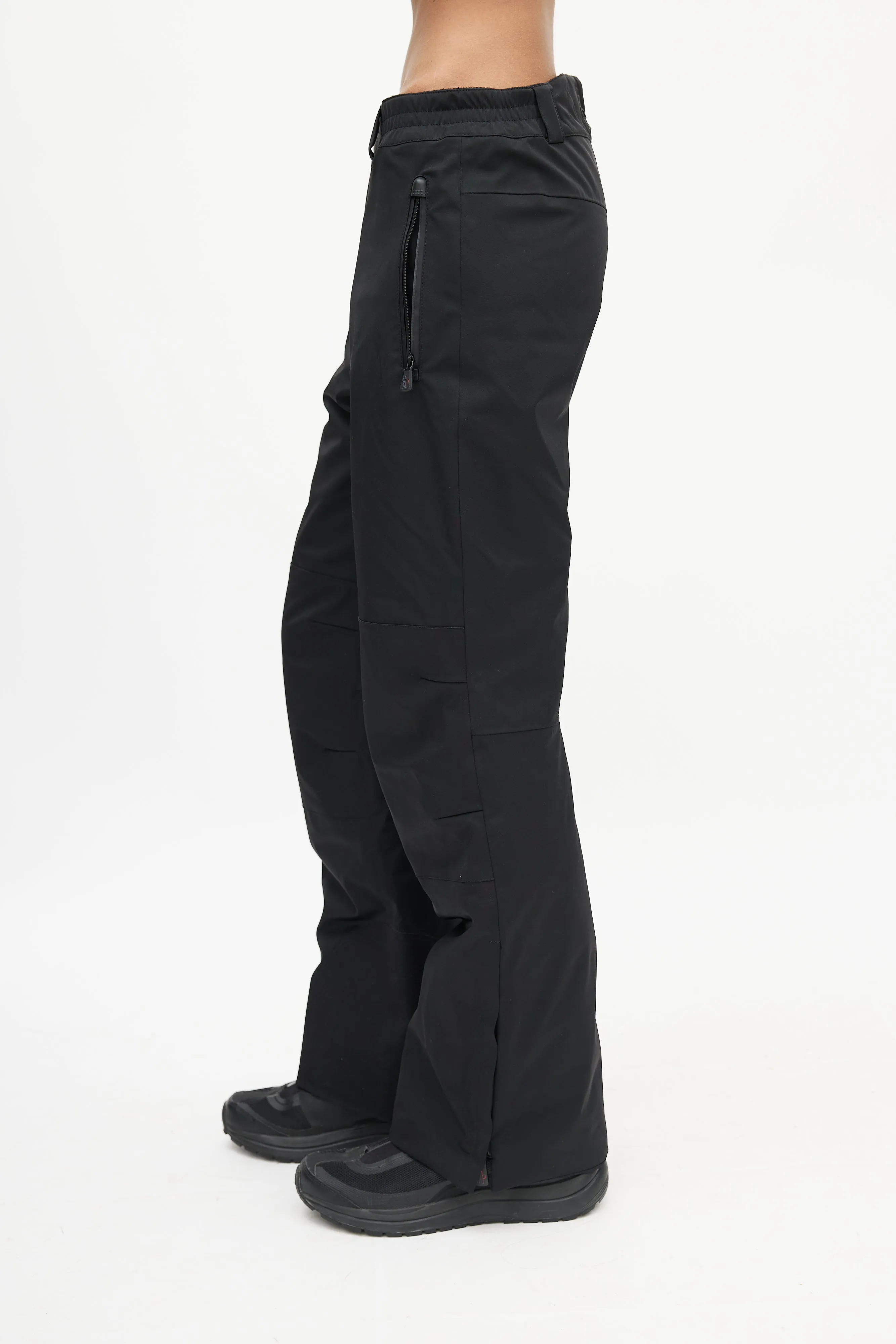 Black Insulated Snow Pant