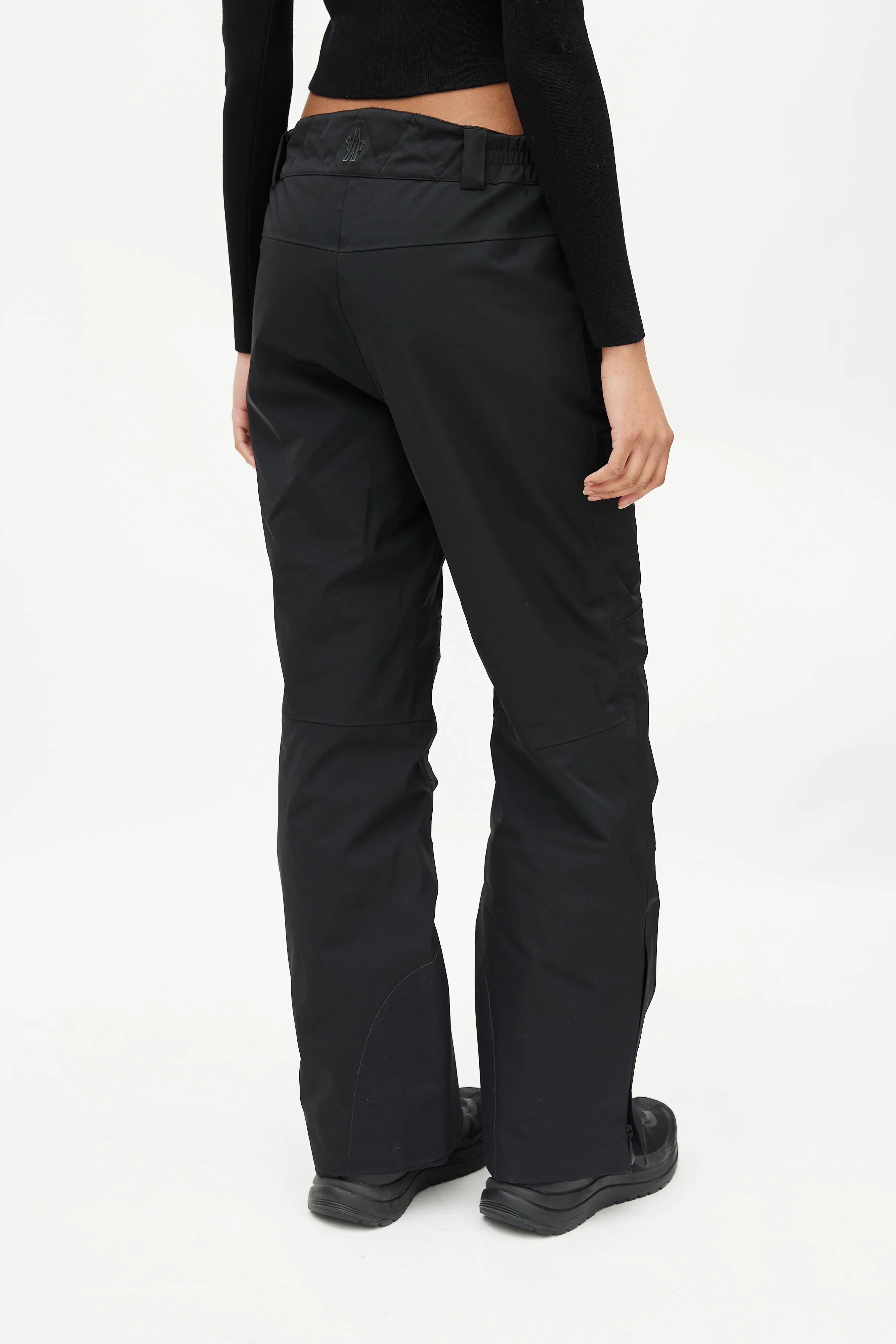 Black Insulated Snow Pant