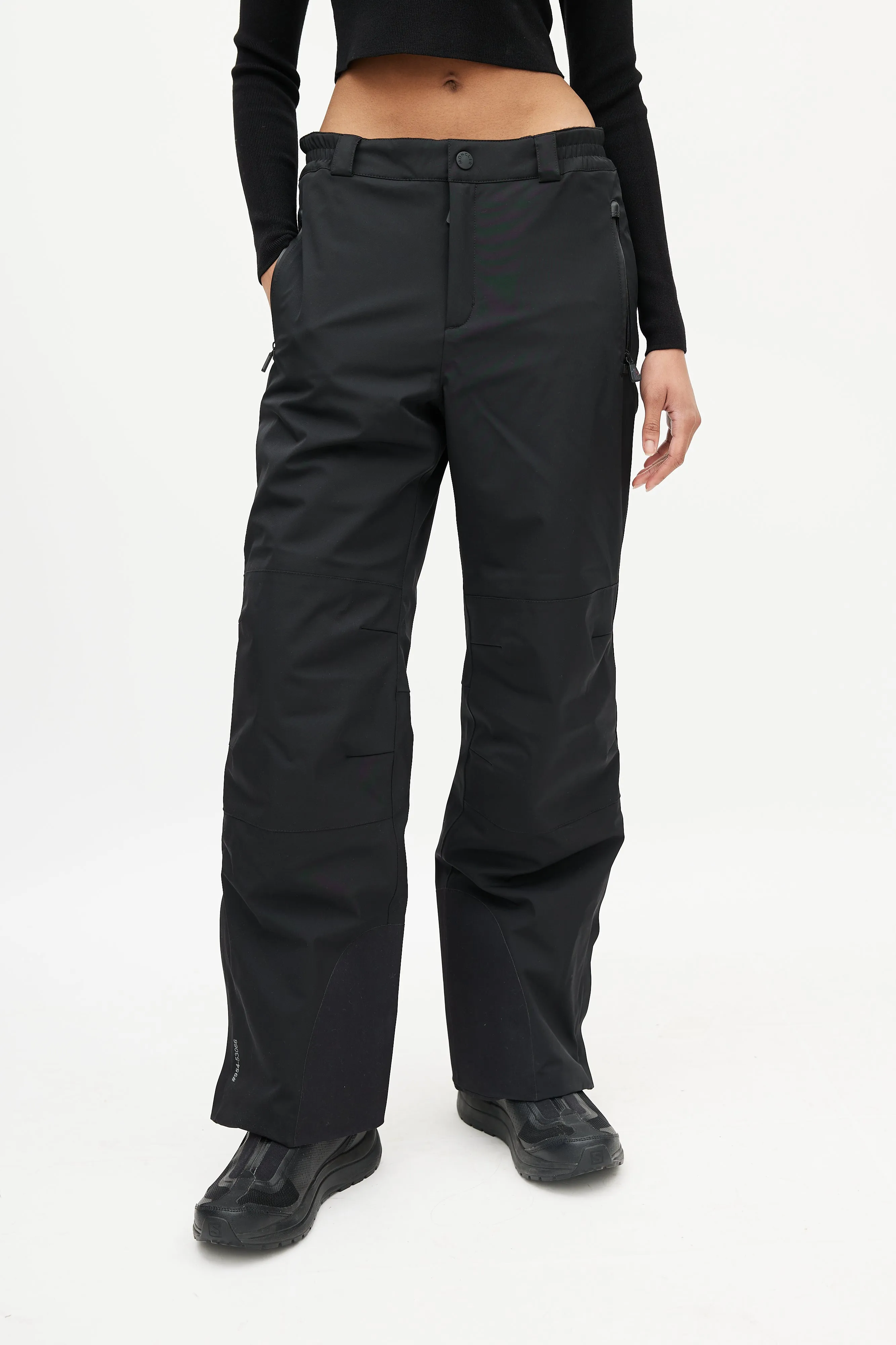 Black Insulated Snow Pant