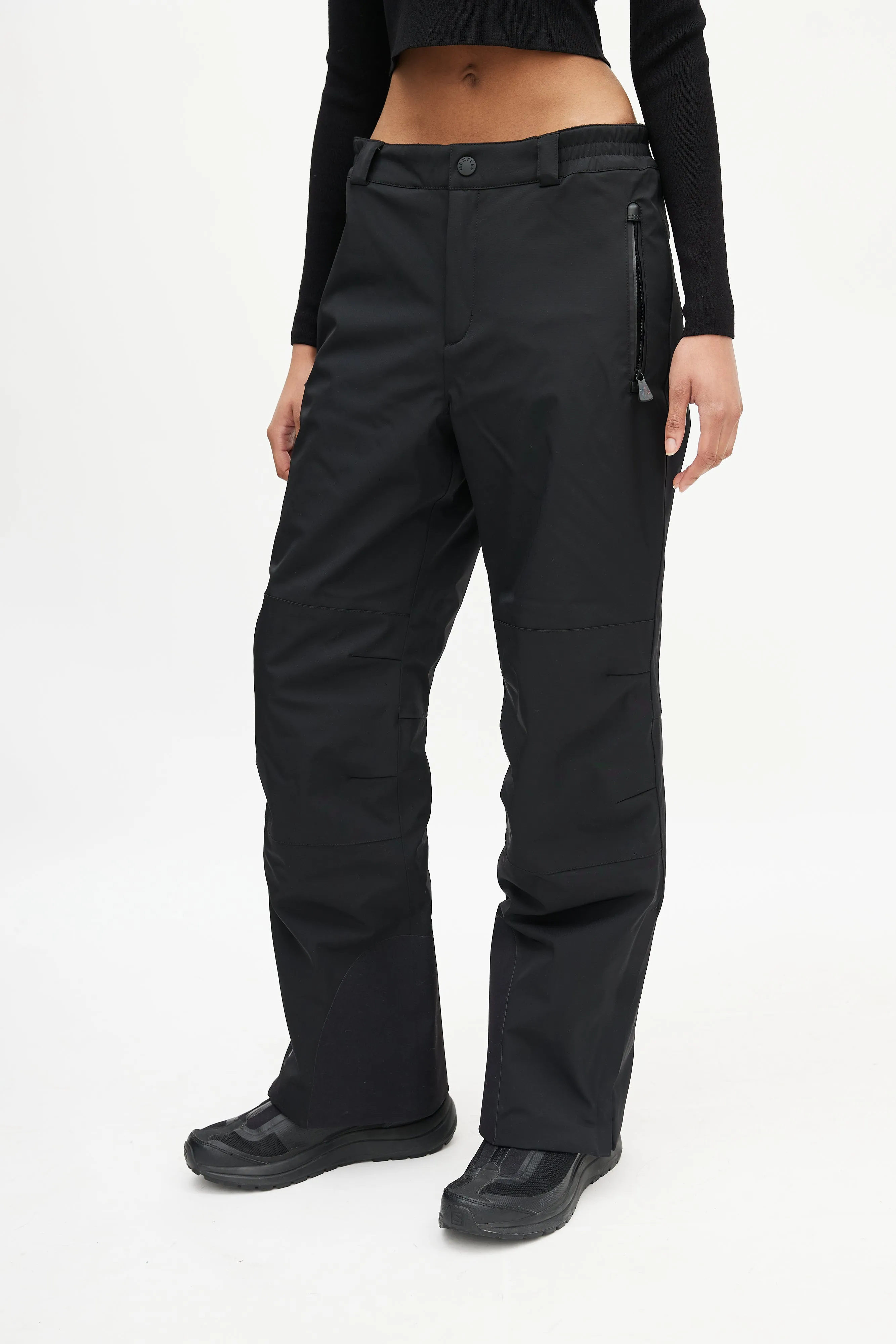 Black Insulated Snow Pant