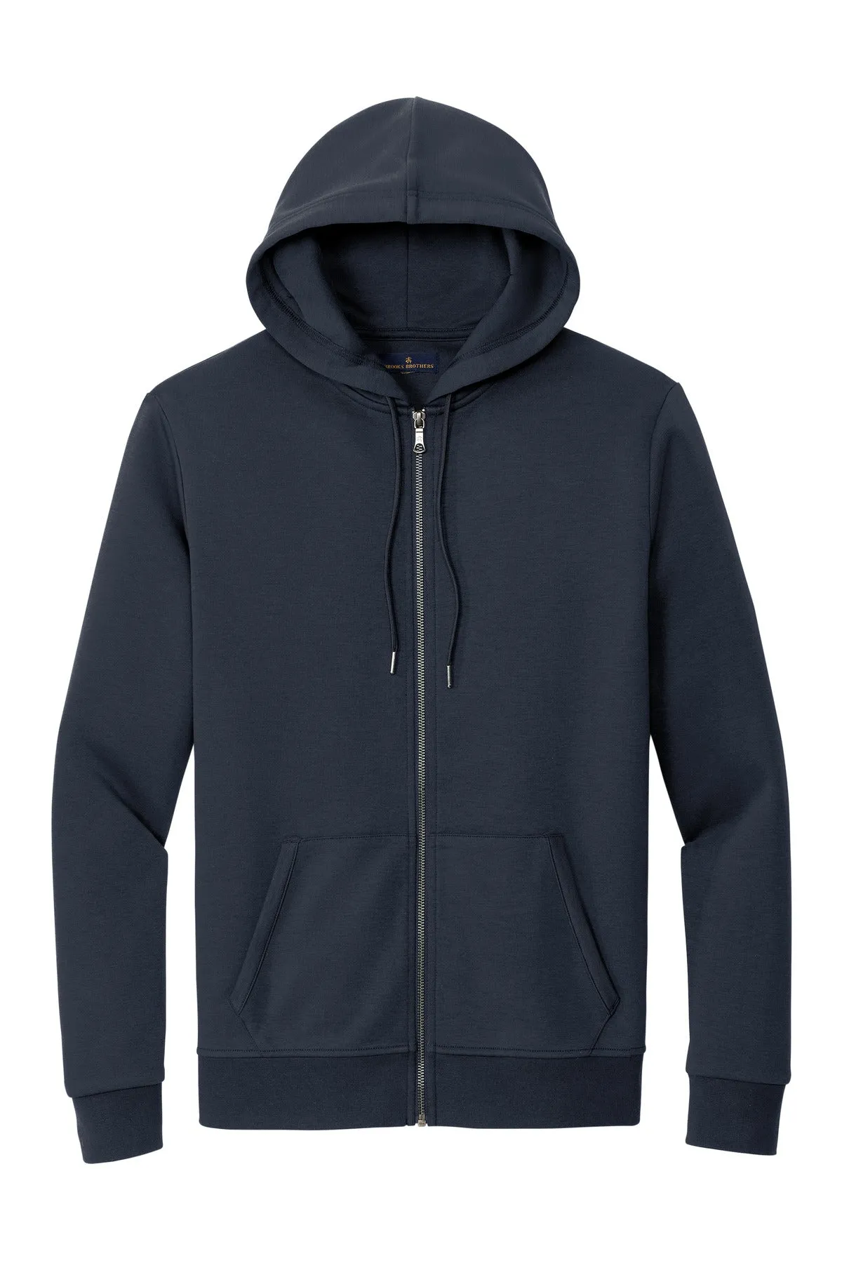 Brooks Brothers Double-Knit Full-Zip Hoodie. BB18208