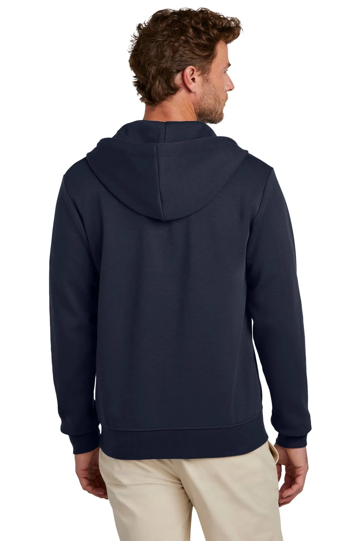 Brooks Brothers Double-Knit Full-Zip Hoodie. BB18208