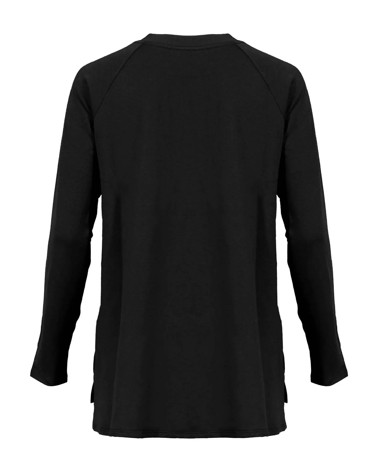 Brushed Terry Raglan Sleeve Top