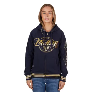 Bullzye Womens Bowen Zip Through Hoodie