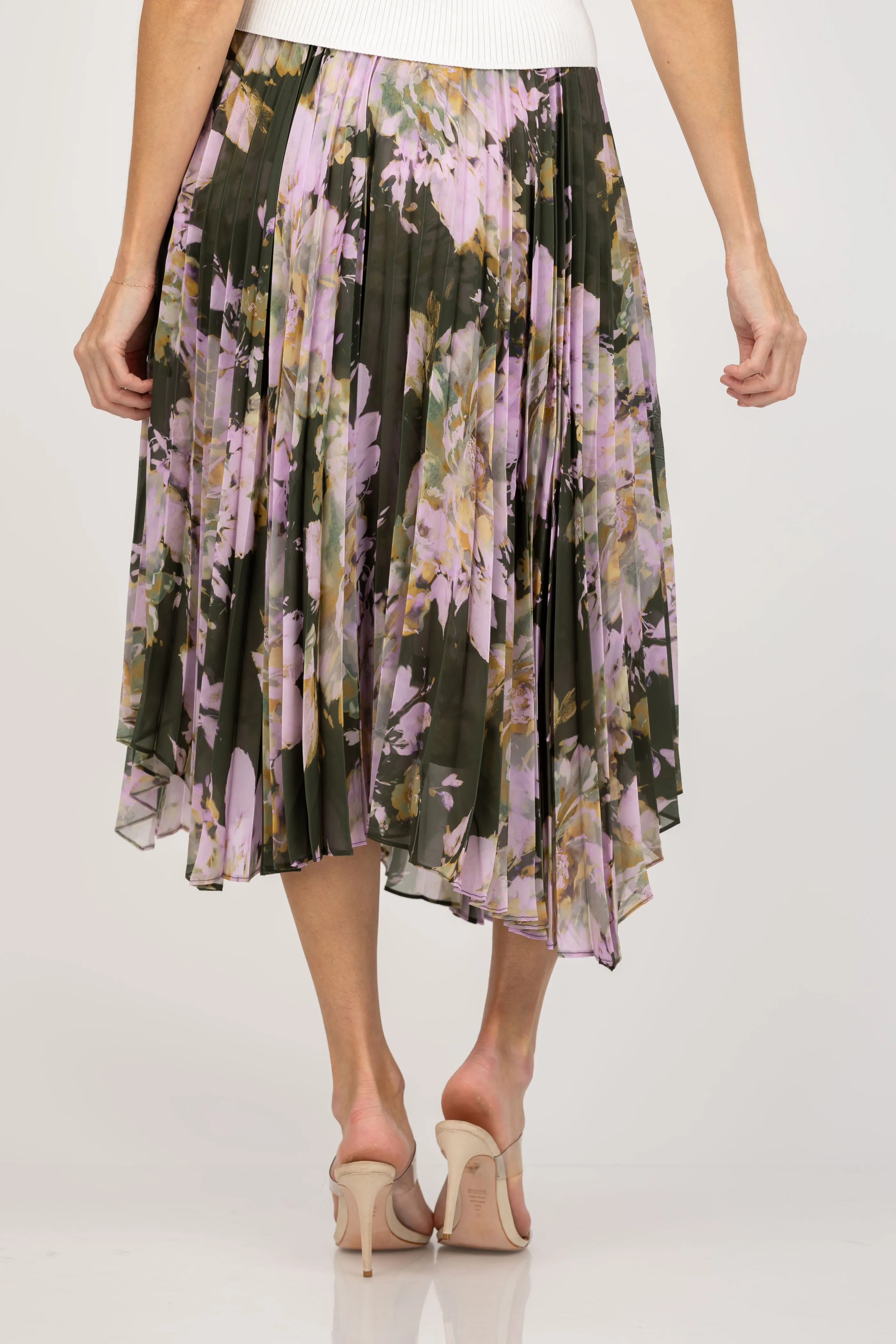 Christy Lynn Gwen Skirt in Midnight Garden