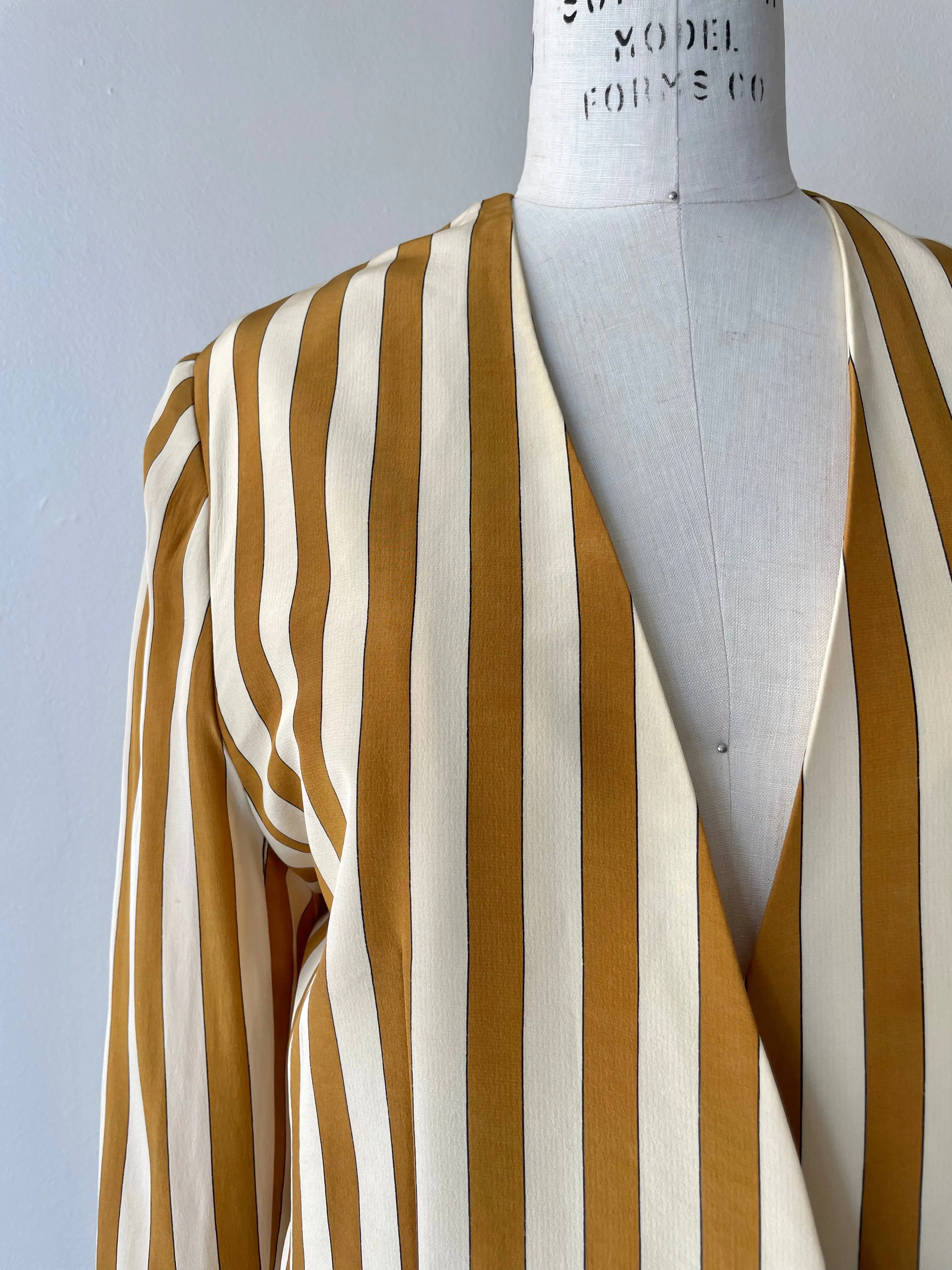 Circus Stripe Silk Jacket