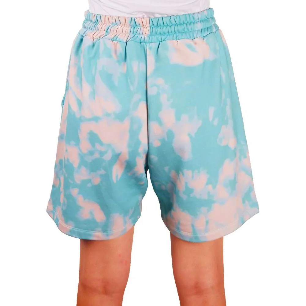 Comme Des Fuckdown Chic Two-Tone Bermuda Shorts - Light Blue