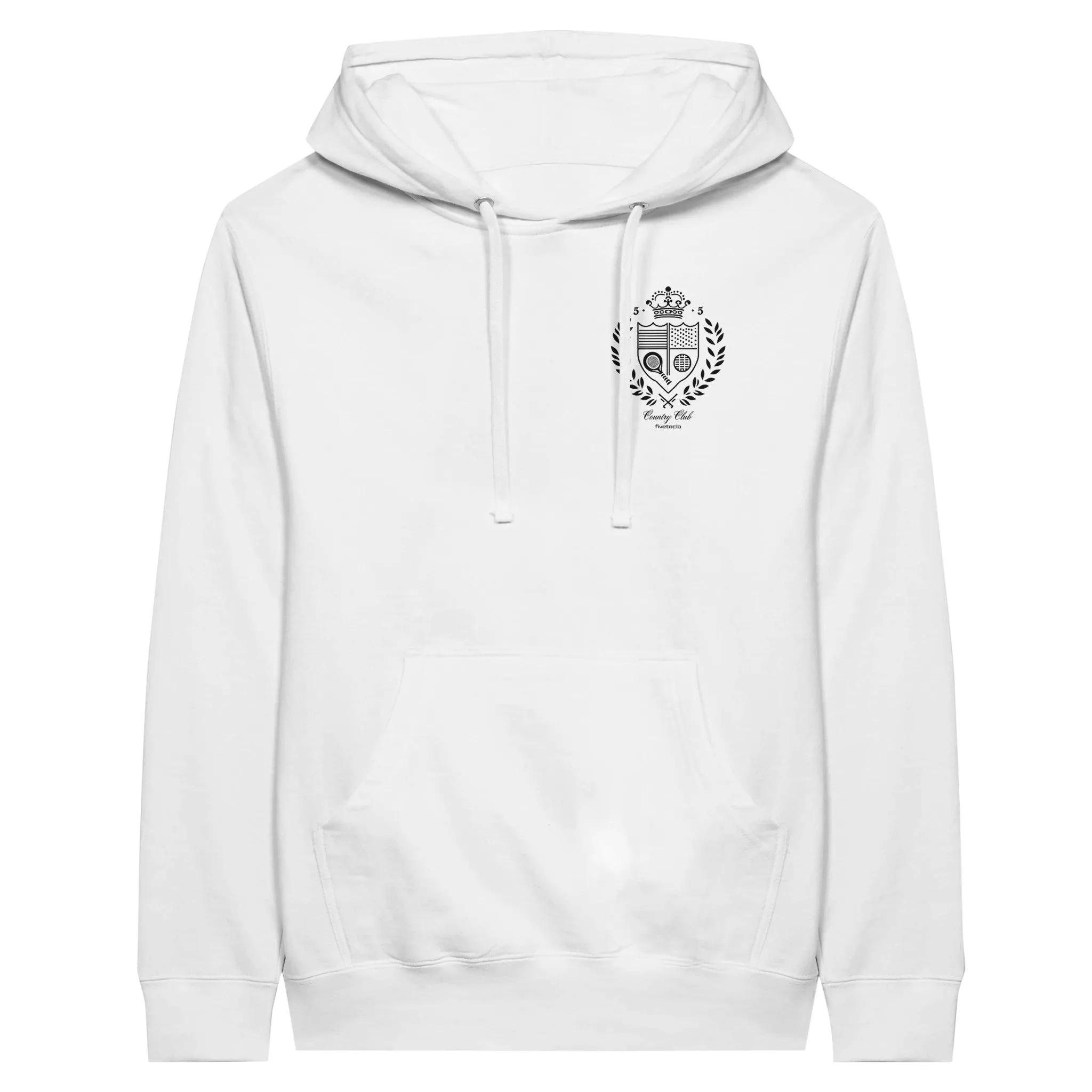 Country Club Hoodie White