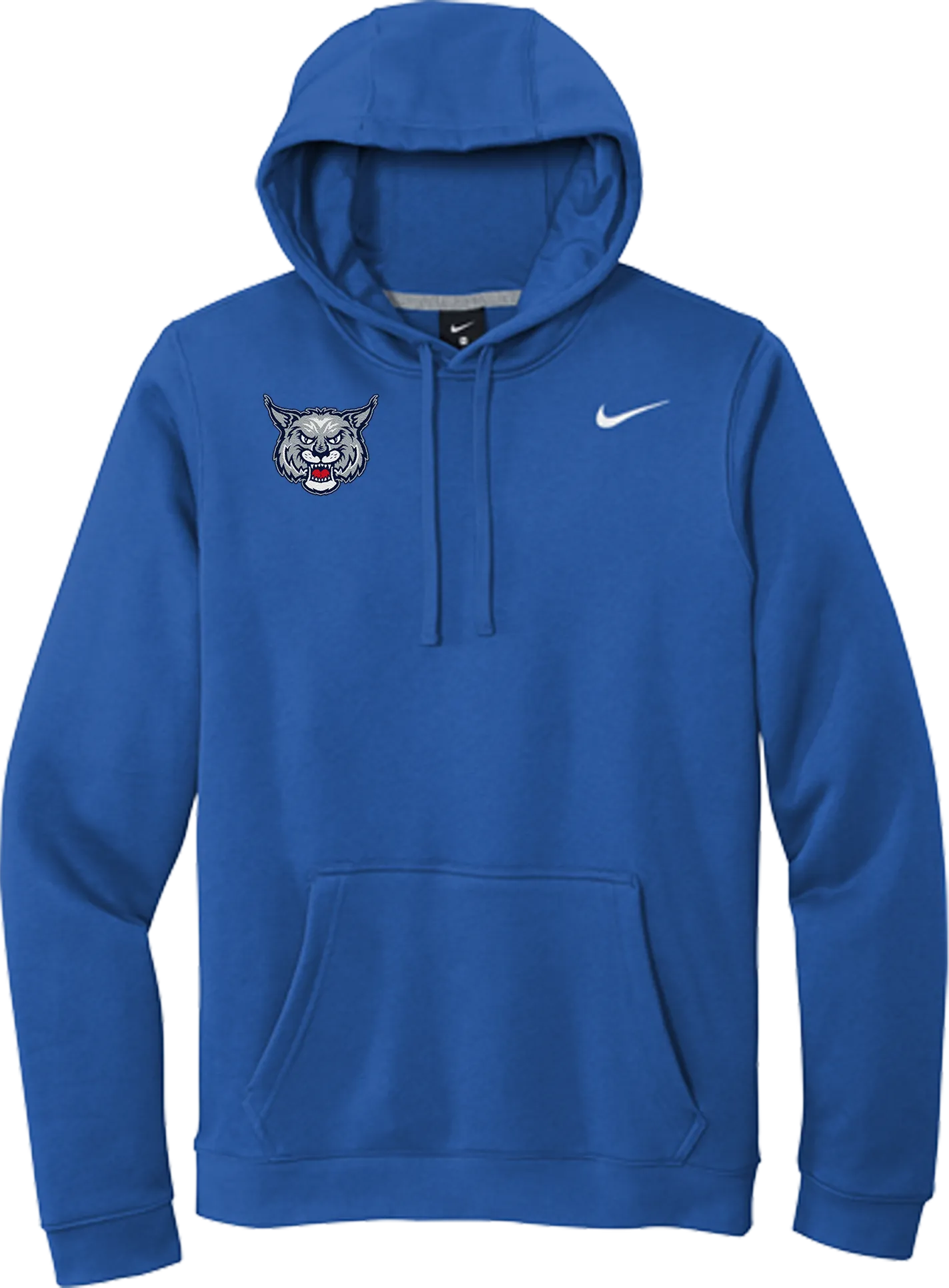 CT Bobcats Nike Club Fleece Pullover Hoodie