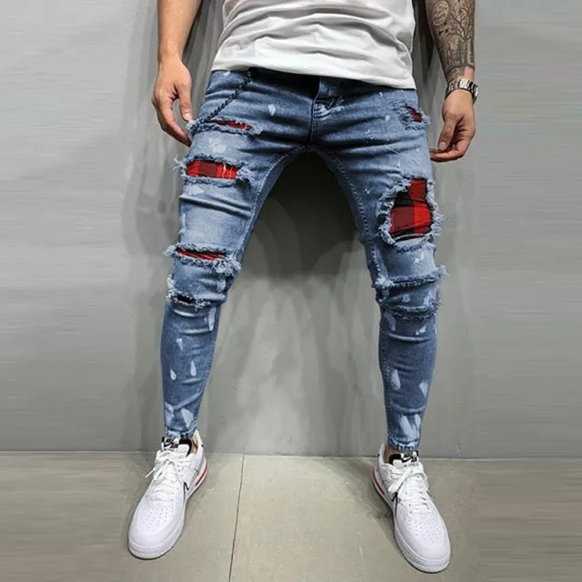 Denim Pocket Pants