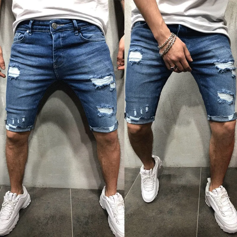 Denim Short Pants