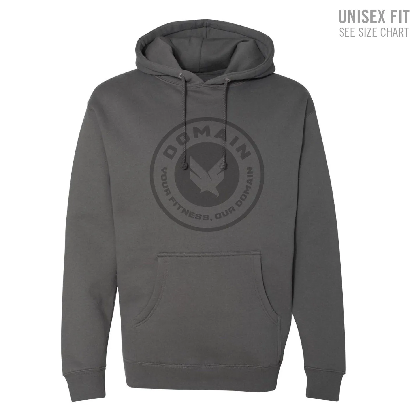 Domain Crossfit Circle Crest Premium Unisex Hoodie (DCS002-SS4500)