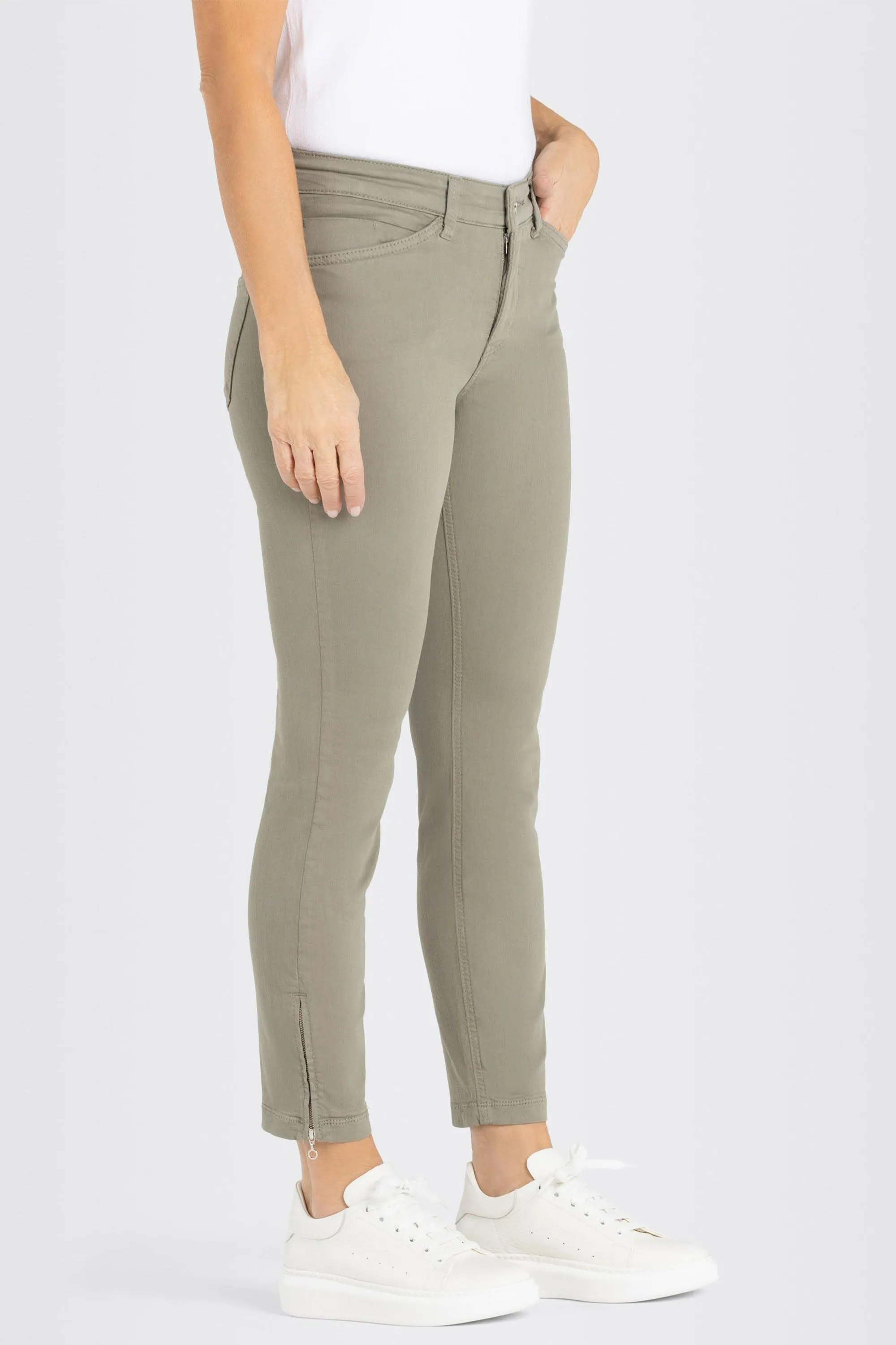 DREAM CHIC JEANS - ARMY GREEN