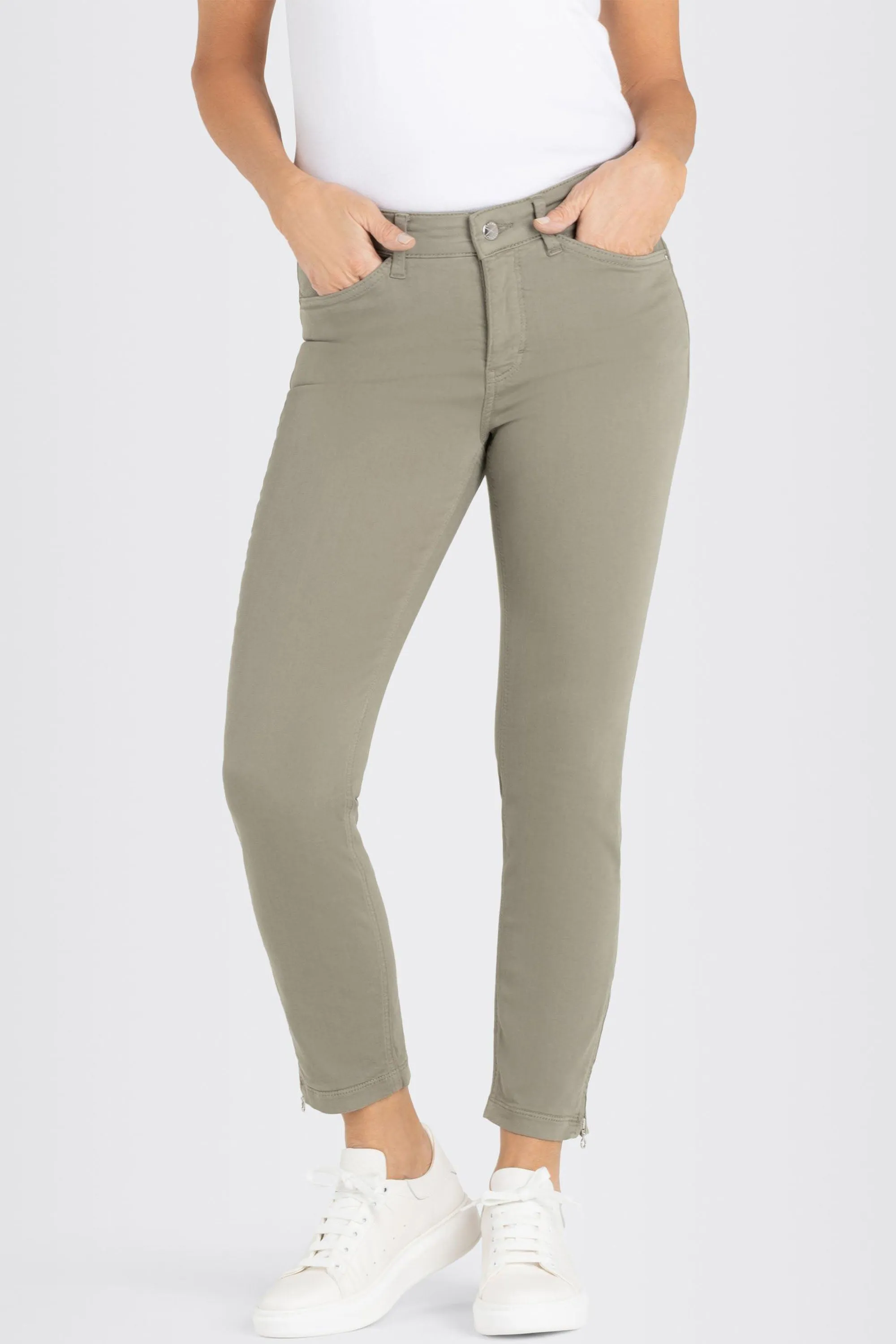 DREAM CHIC JEANS - ARMY GREEN