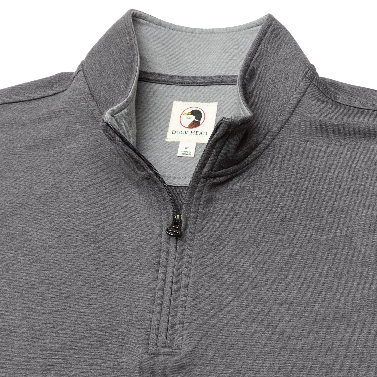 Dunmore 1/4 Zip Pullover- Magnet Grey Heather