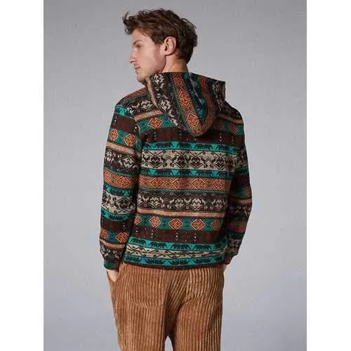 Ethnic Vintage Printing Hoodies