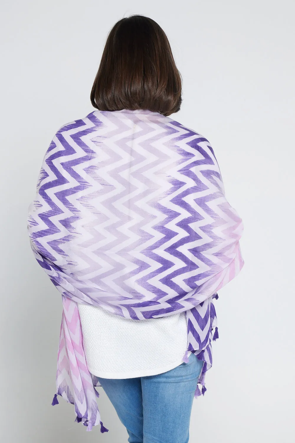 Everly Scarf - Purple/Pink