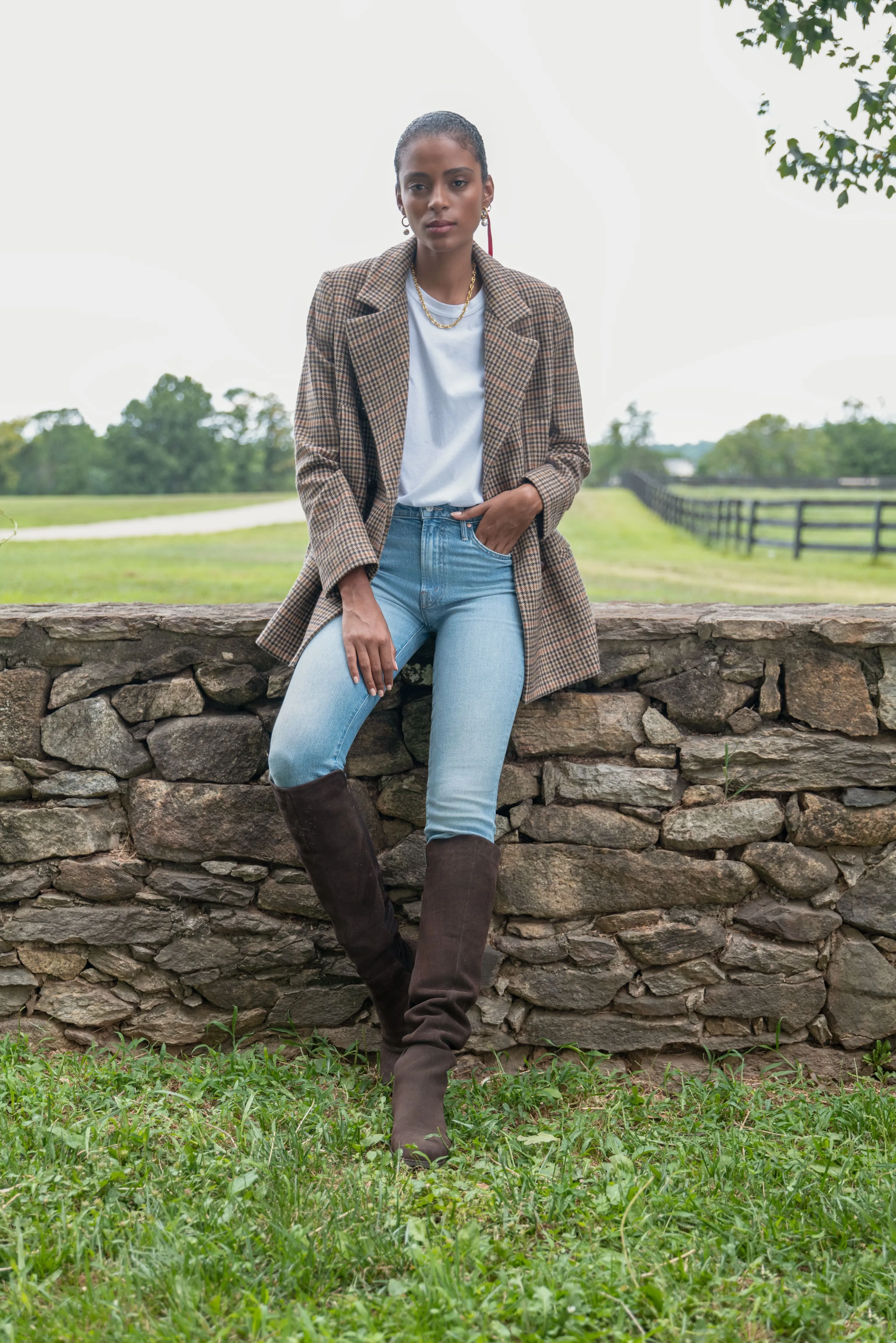 Exclusive Brown Suede Waterproof Velma Boots