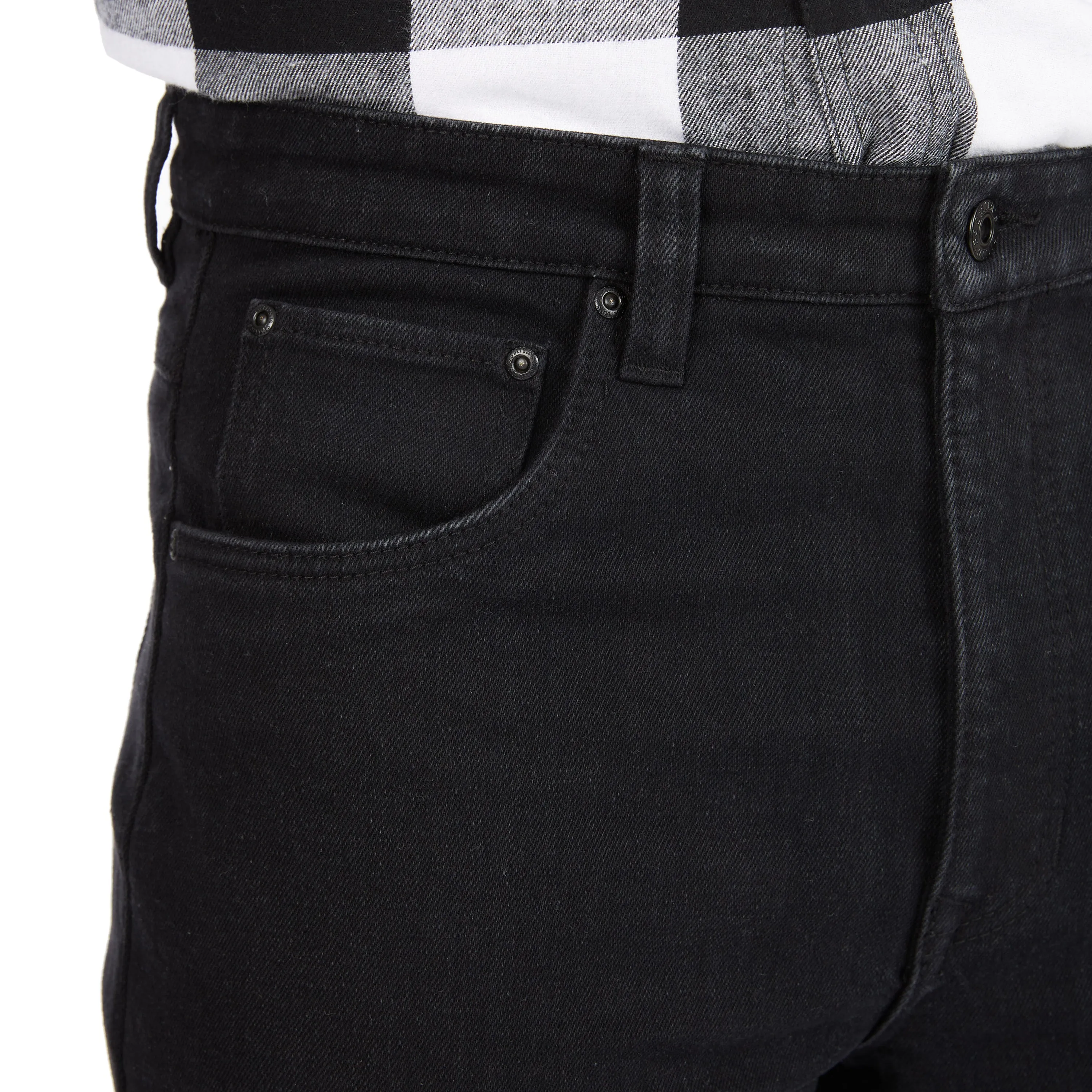 FLEECE-LINED SMITH'S-STRETCH 5-POCKET JEAN