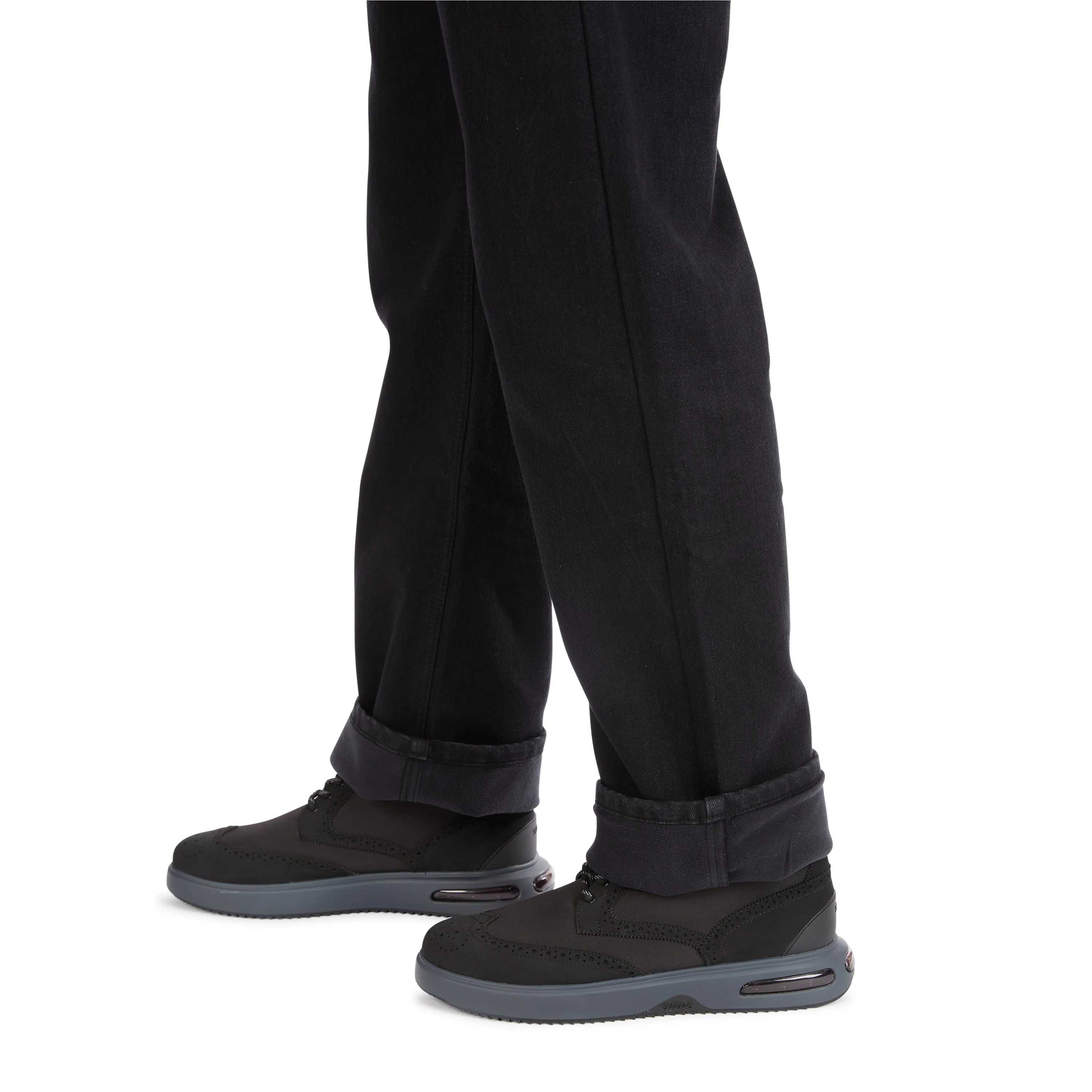 FLEECE-LINED SMITH'S-STRETCH 5-POCKET JEAN