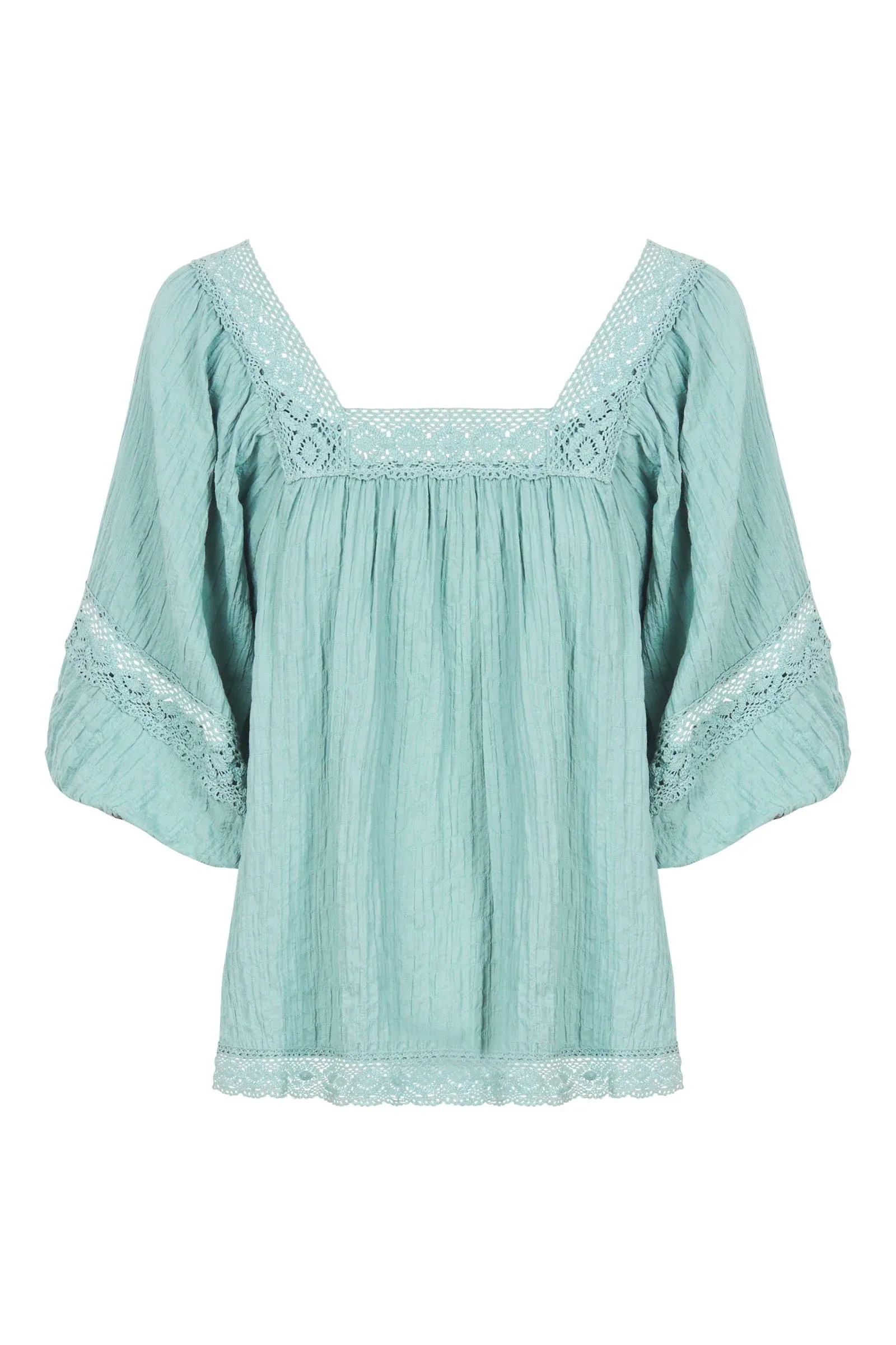 Fleur Top Seafoam