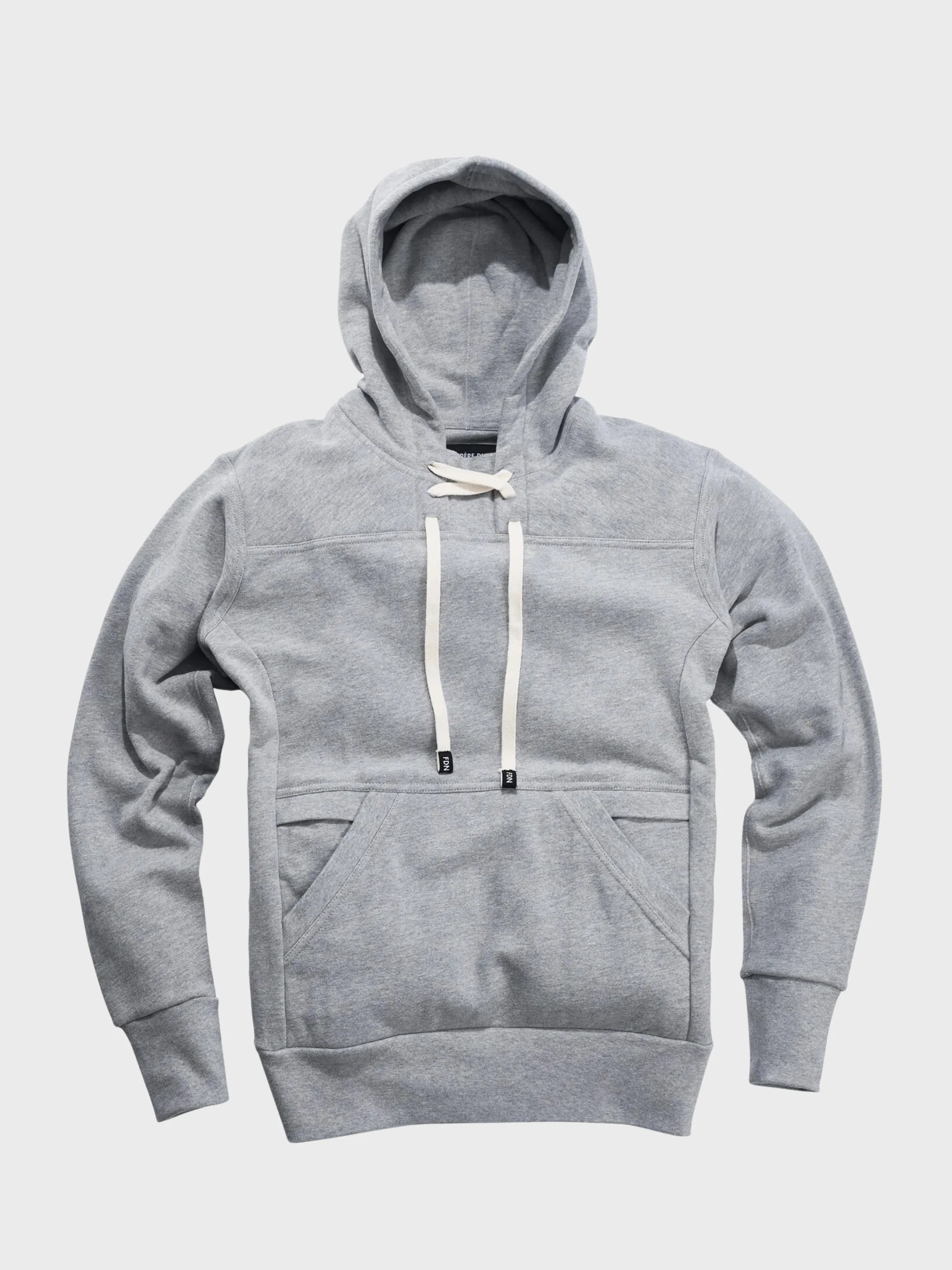 Frere Du Nord Winter Pullover Hoodie Heather Grey