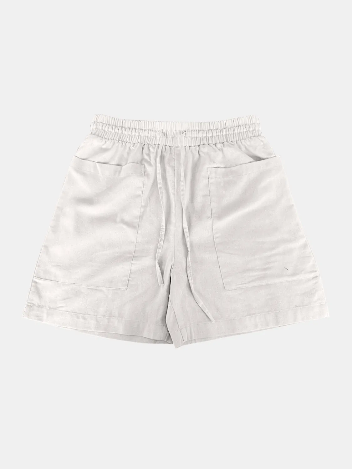 Full Size Drawstring Shorts with Pockets