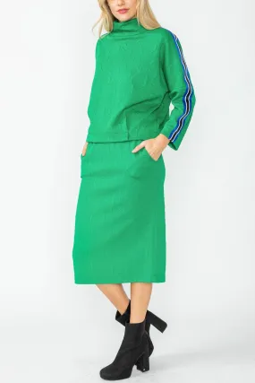 Green Pencil Skirt