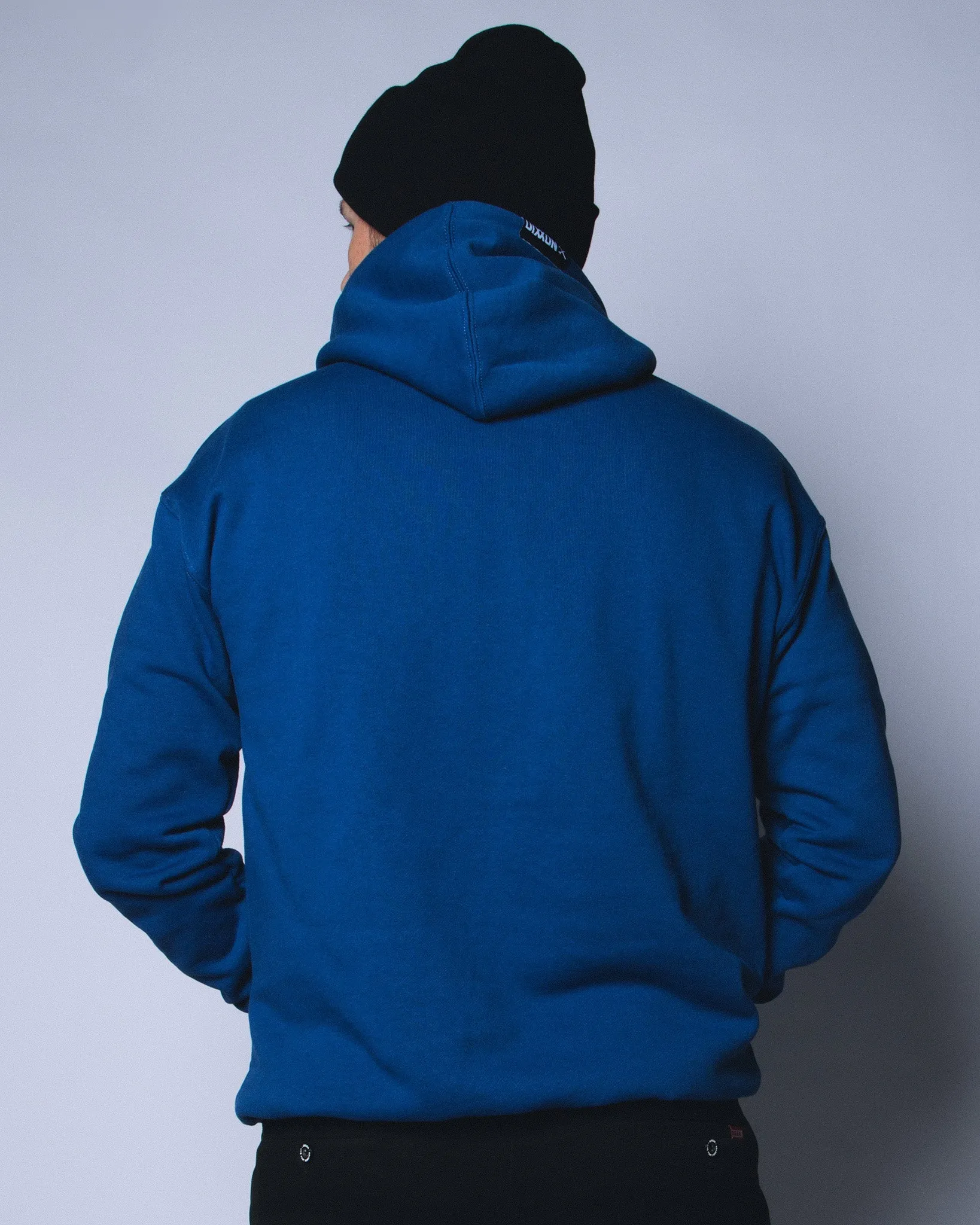 Ground Up Customs Pullover Hoodie - Blue