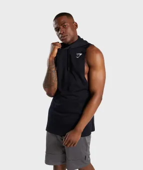 Gymshark Critical Drop Armhole Hoodie - Black