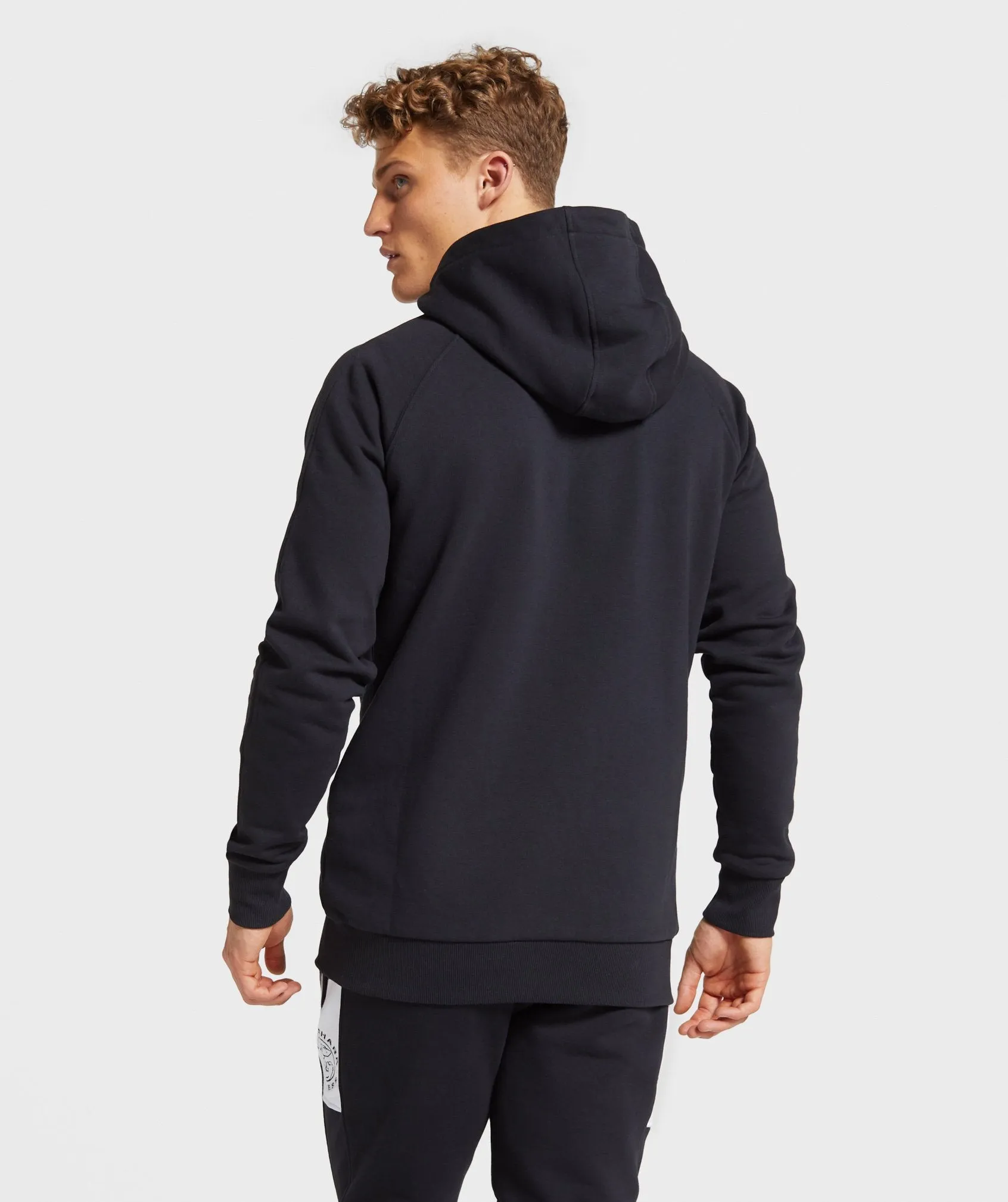 Gymshark Luxe Legacy Zip Hoodie - Black