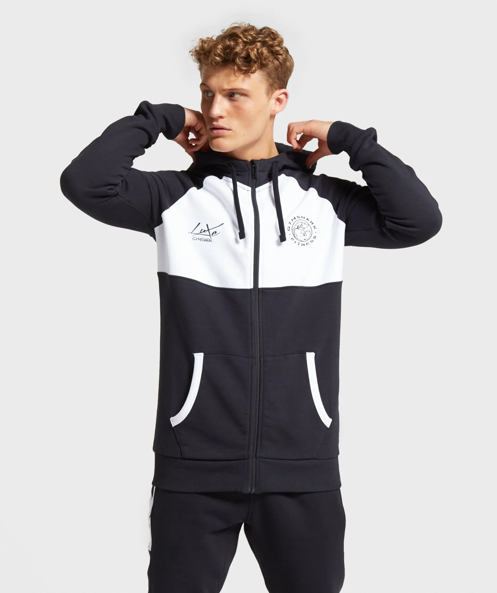 Gymshark Luxe Legacy Zip Hoodie - Black