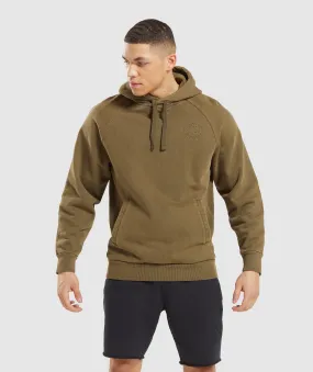 Gymshark Premium Legacy Hoodie - Khaki