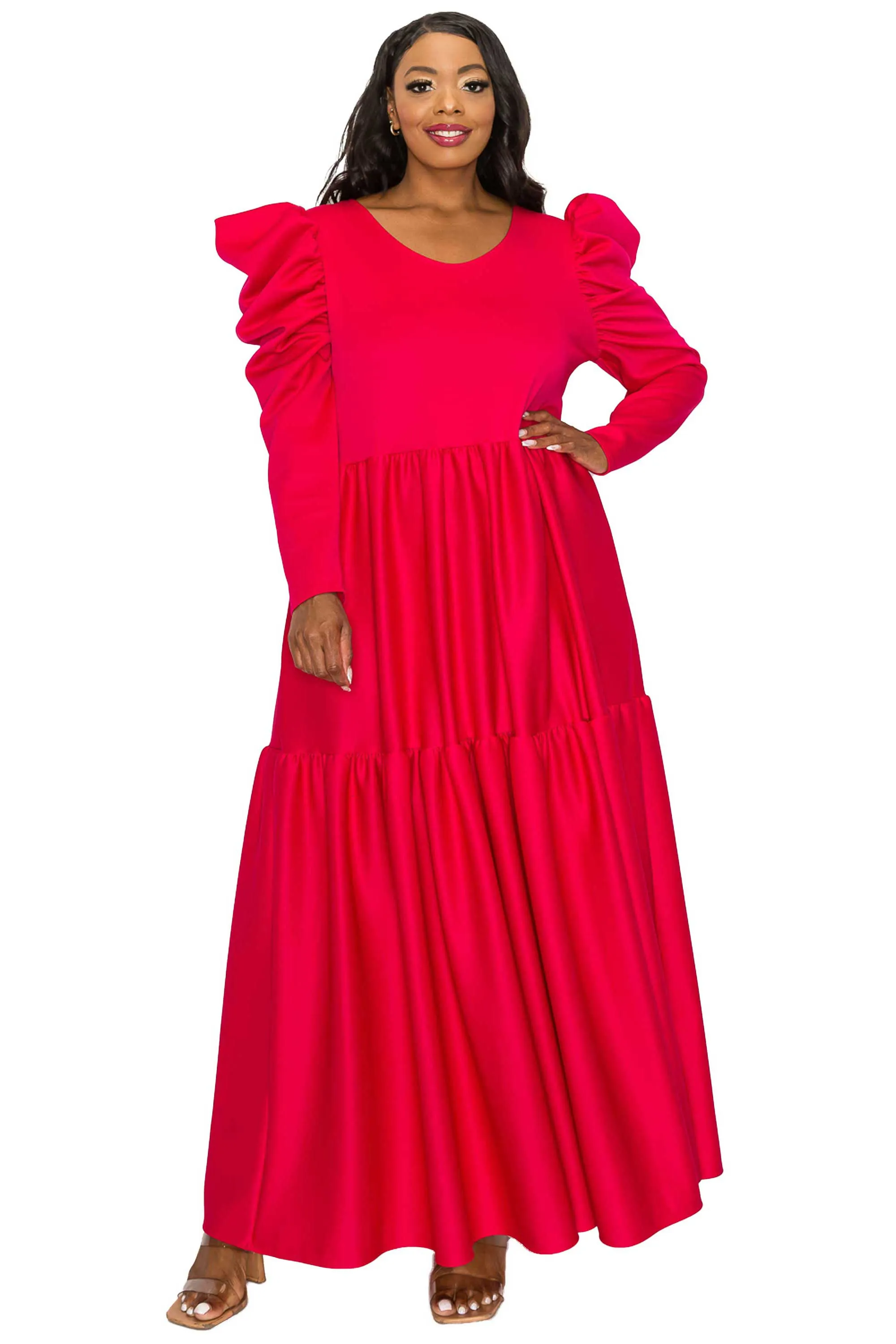 Isabel Tiered Maxi Dress