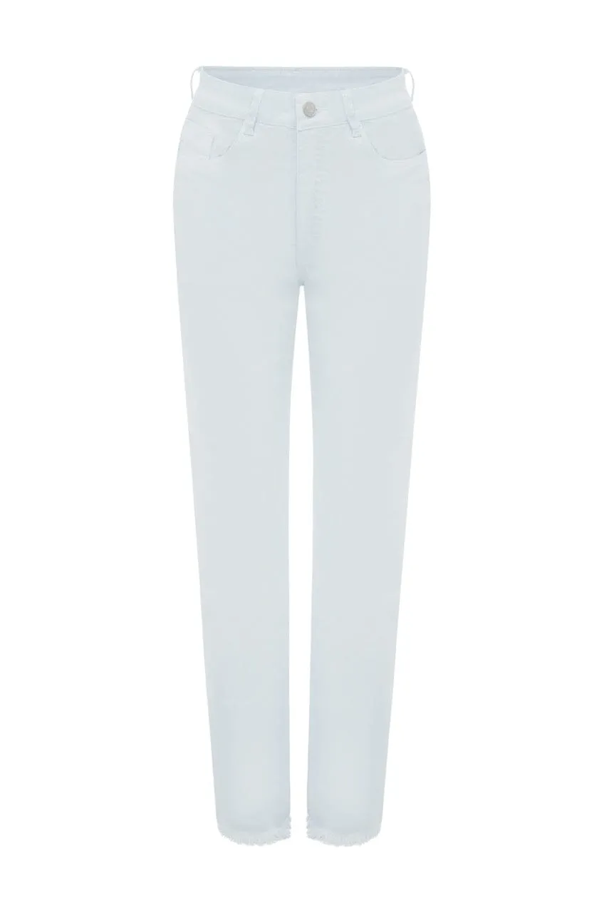 Kelsey Straight Jeans White